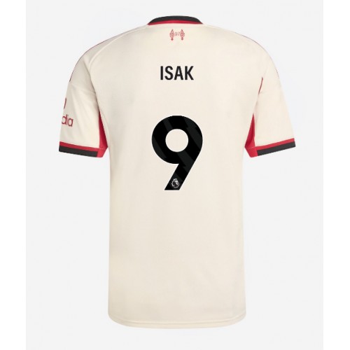 Dres Liverpool Alexander Isak #9 Gostujuci 2025-26 Kratak Rukav